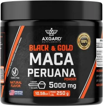 Maca Peruana 5000mg Importada Black e Gold - imagem 1