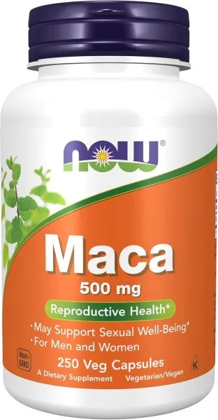 Maca Peruana 500mg Now Foods - imagem 1
